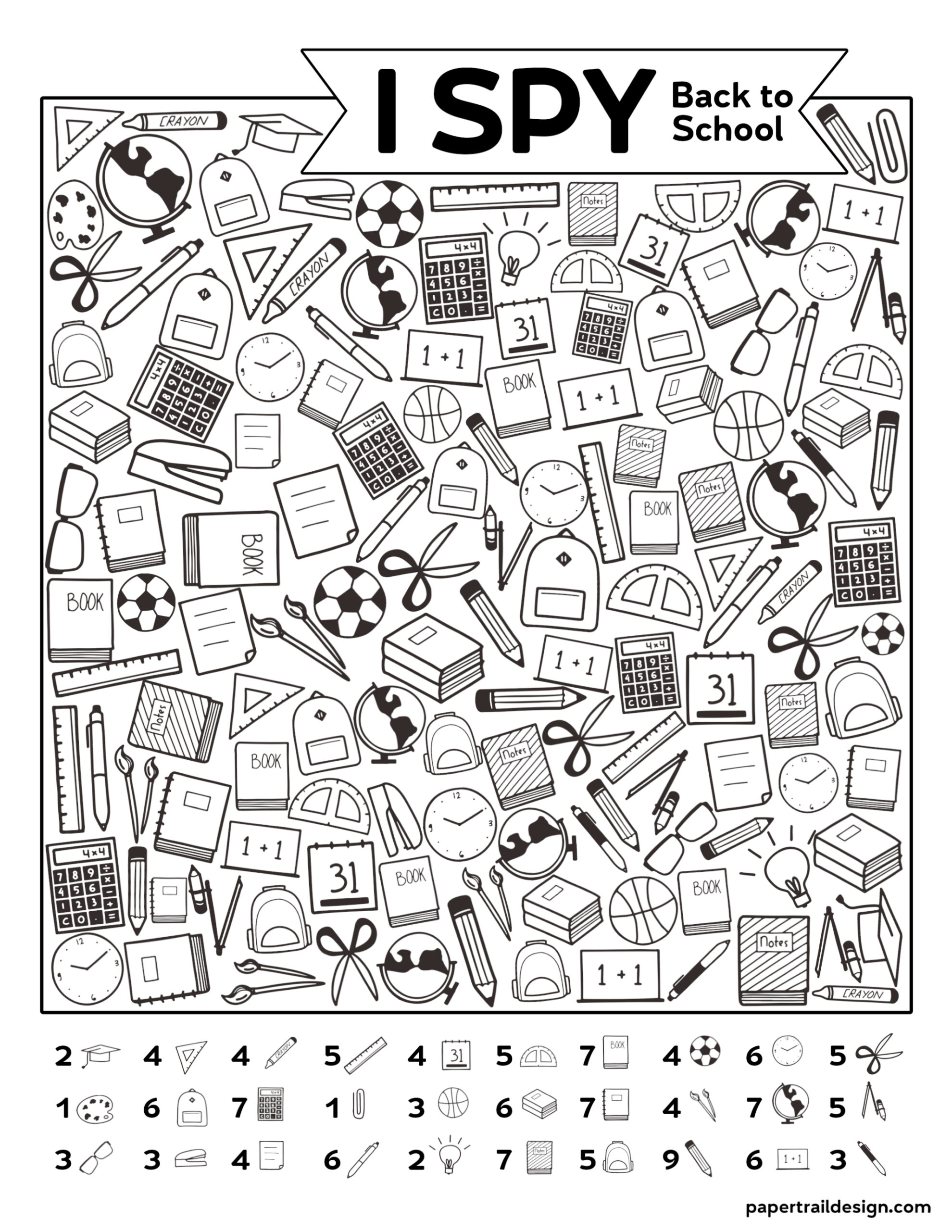 i spy worksheet printable