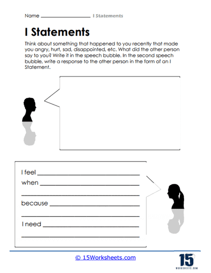 Free i statements worksheet for kids, Download Free i statements ...