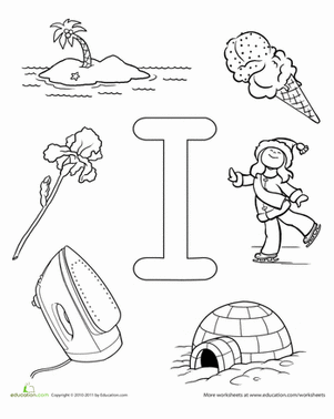 I Is For... | Worksheet 