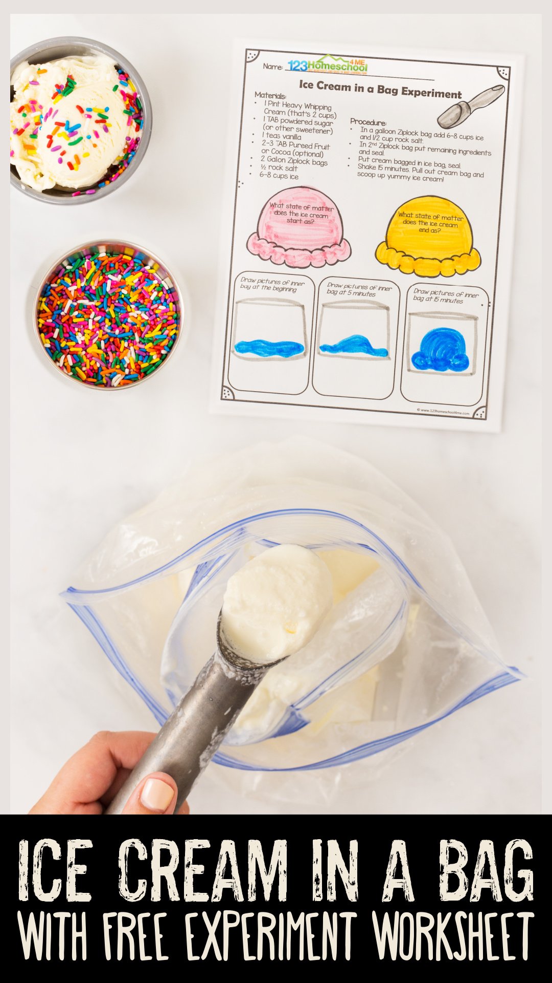 ice cream lab worksheet