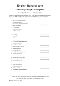 Icebreaker Lesson Plans &  Worksheets Reviewed by Teachers