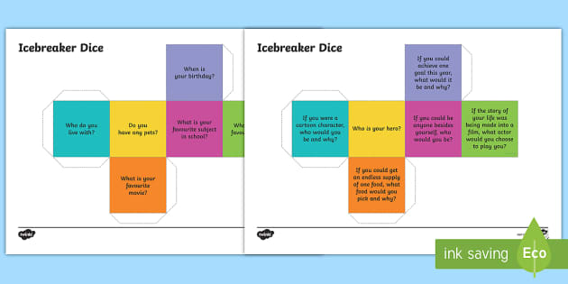 icebreaker worksheet for adults