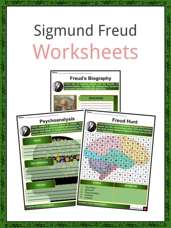 Sigmund Freud Facts, Worksheets, Biography &  Education For Kids