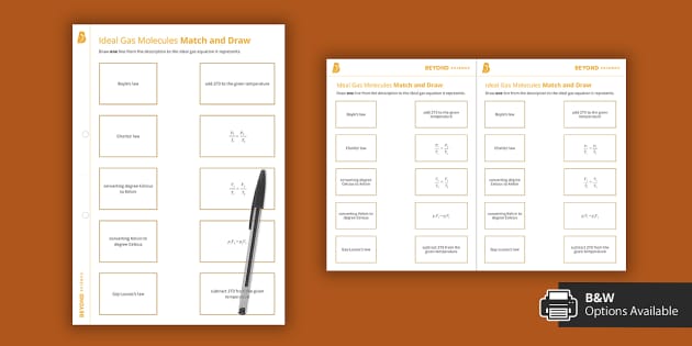 ideal gas law worksheet