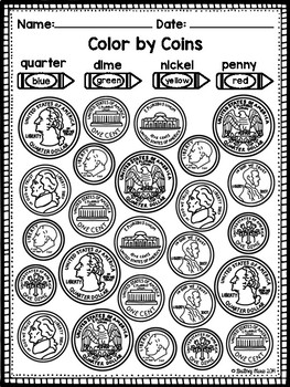 Identifying coins worksheet worksheets library