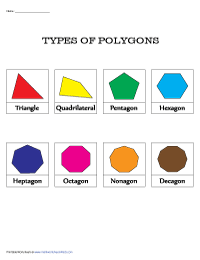 Polygons Worksheets