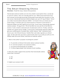 identifying claims and evidence worksheet