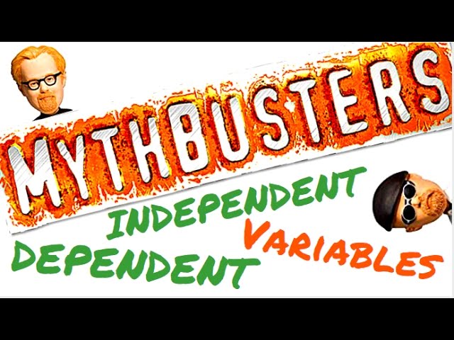 INTERACTIVE: Part 1: Identify the Independent and Dependent Variables with  the MythBusters!