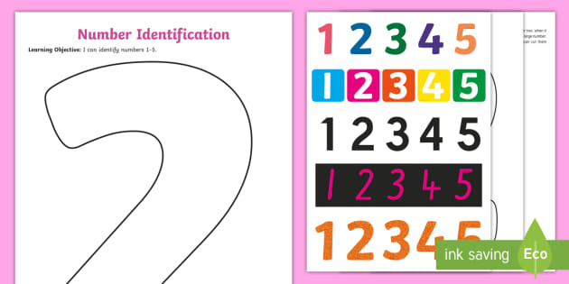I Can identify the Number 2 Worksheet | Twinkl - Twinkl