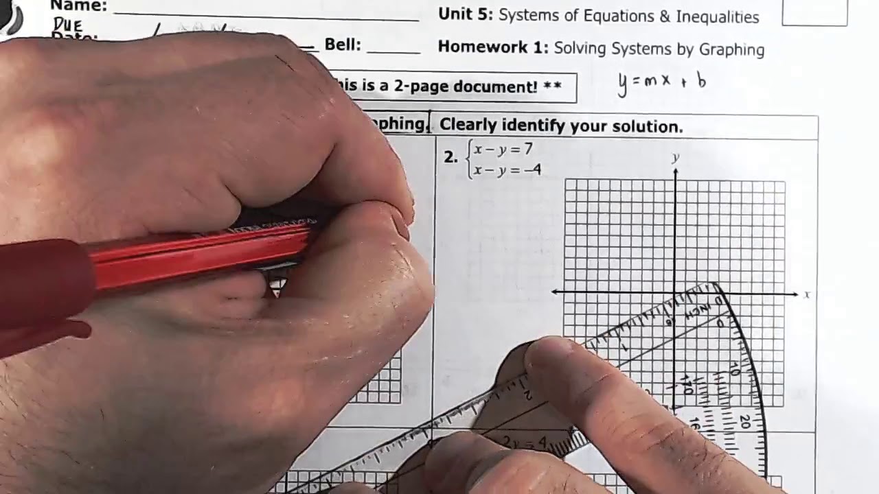 identifying solutions to equations and inequalities worksheet