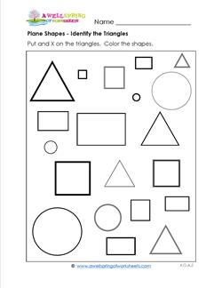 identifying types of triangles worksheet