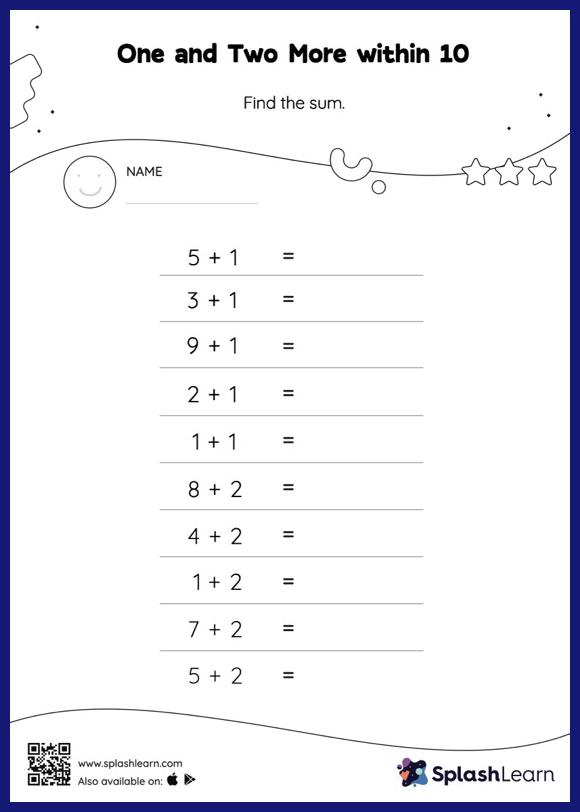 identity property of addition worksheet