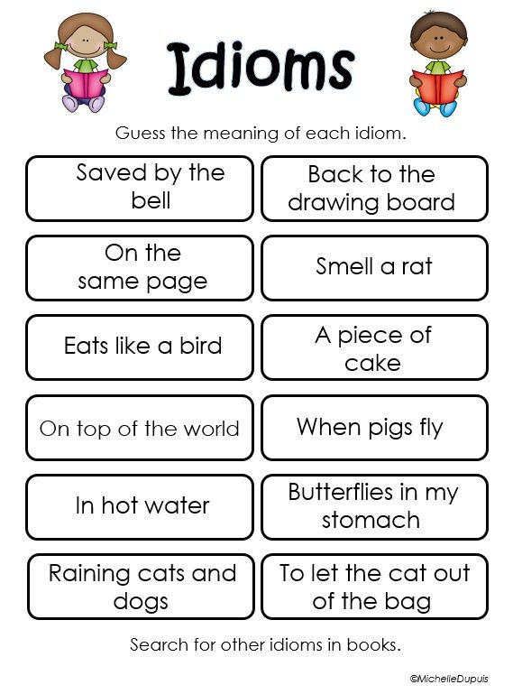 Fun Reading and Writing Activities Worksheets - Vocabulary and ...