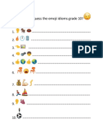idiom worksheet can you guess