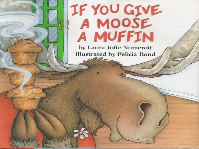 if you give a moose a muffin worksheet