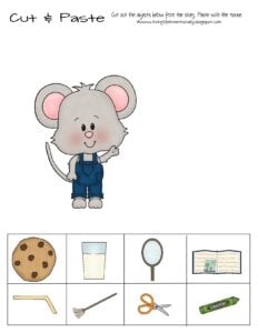 ?? FREE Printable Mouse and Cookie Worksheets and Activities