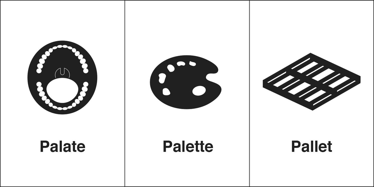 illustrations of homophones