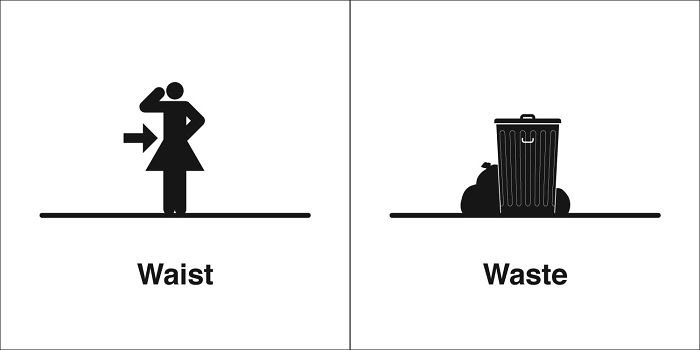 40 Clever Illustrations Of Same Words That You Probably Confuse ...