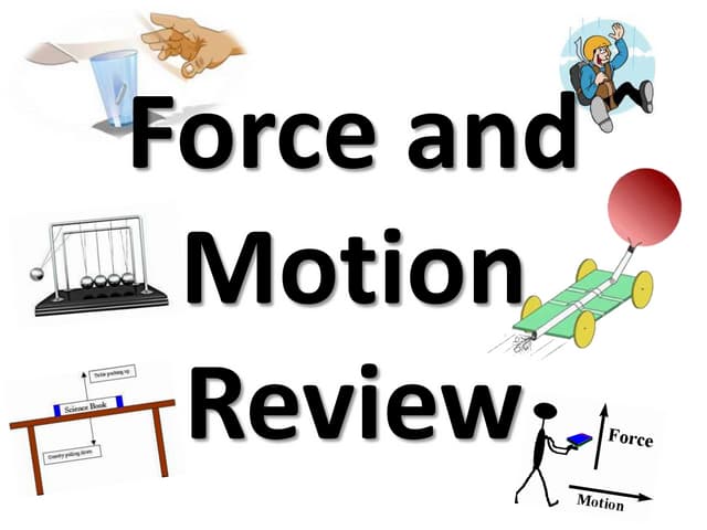 Force and Motion Review ppt | PPT
