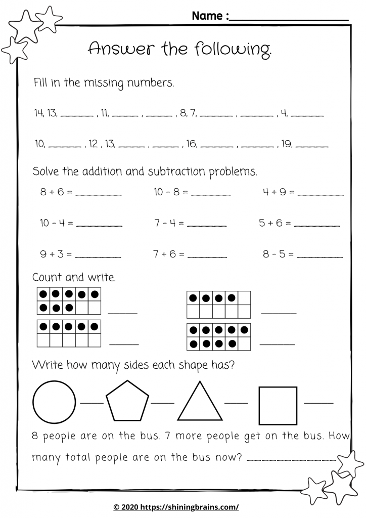 images of math worksheet