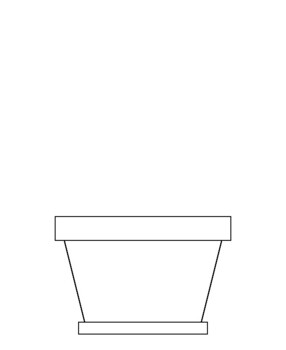 images of printable flower pots