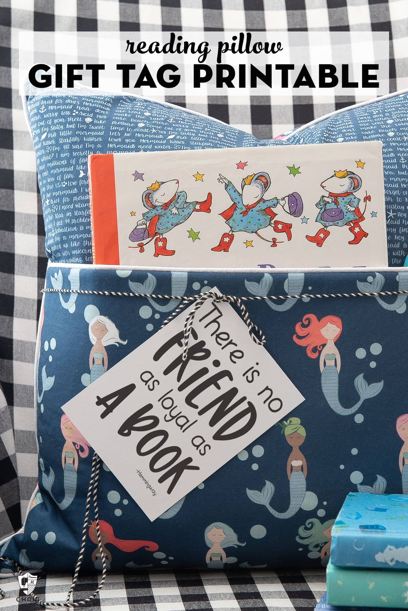 Free Printable Gift Tags for Journal and Reading Pillows | Polka ...