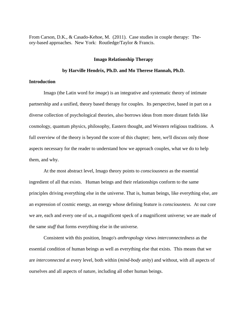 imago dialogue worksheet