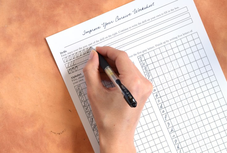 8 Tips to Improve Your Handwriting (Plus a Free Worksheet) - The ...