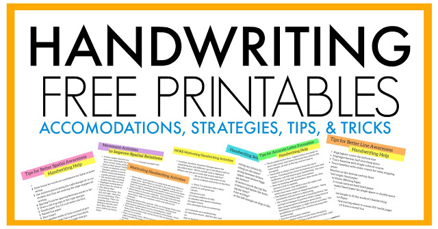 improving handwriting worksheet