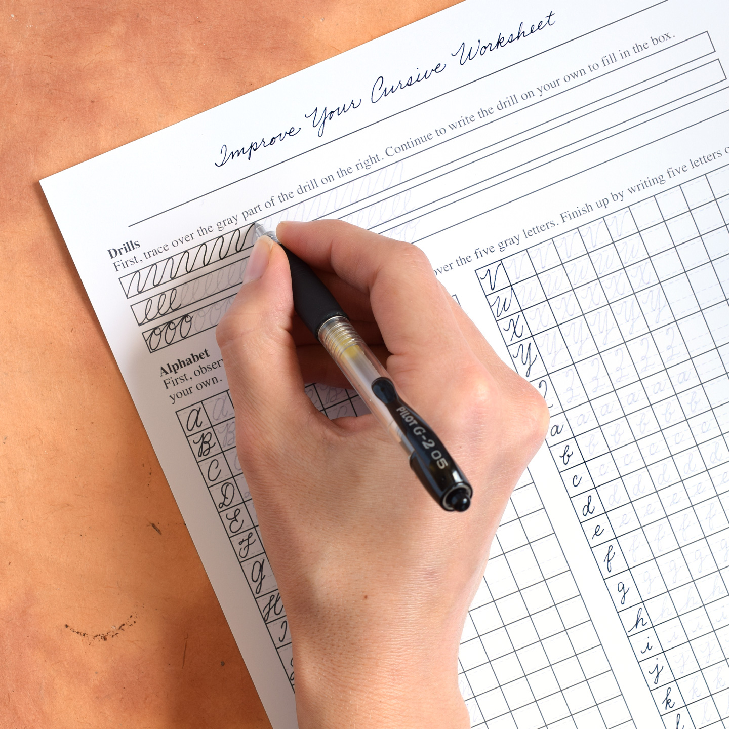 improving handwriting worksheet