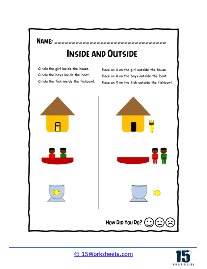Inside or Out Worksheets - 15 Worksheets.com - Worksheets Library