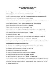 in the womb national geographic worksheet