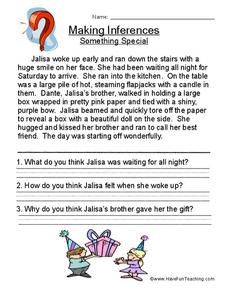 inference pictures for 2nd grade