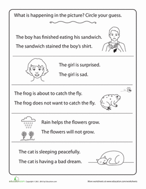 Making Inferences | Interactive Worksheet 