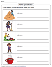 inference worksheet 5th grade