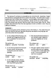 inferences worksheet 10