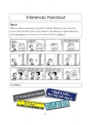 inferences worksheet 10