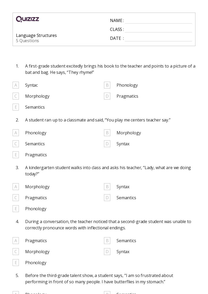 50+ Inflectional Endings worksheets on Quizizz | Free &  Printable
