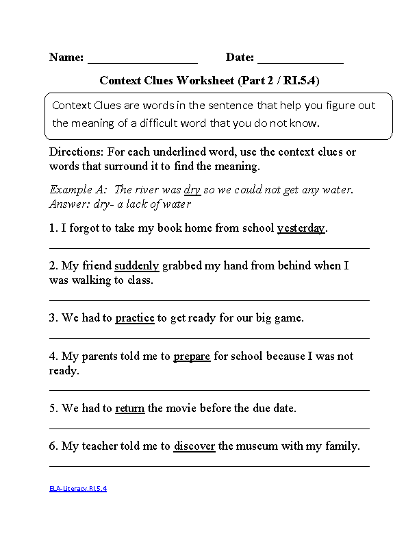 Main Idea and Summarizing Worksheets | Worsheets library