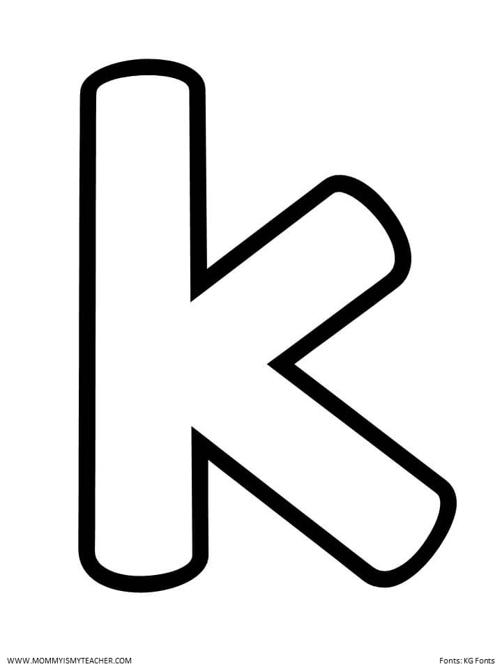 LETTER K PRINTABLES — Mommy is My Teacher