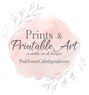 Boho Baby Monogram Initial Wall Art Print Initial Watercolor Personalized  Woodland Floral Rustic Baby Nursery Home Printable Decor