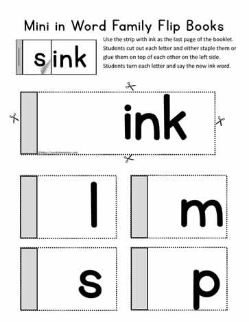 It Word Family Words Onset and Rime Activity | 
