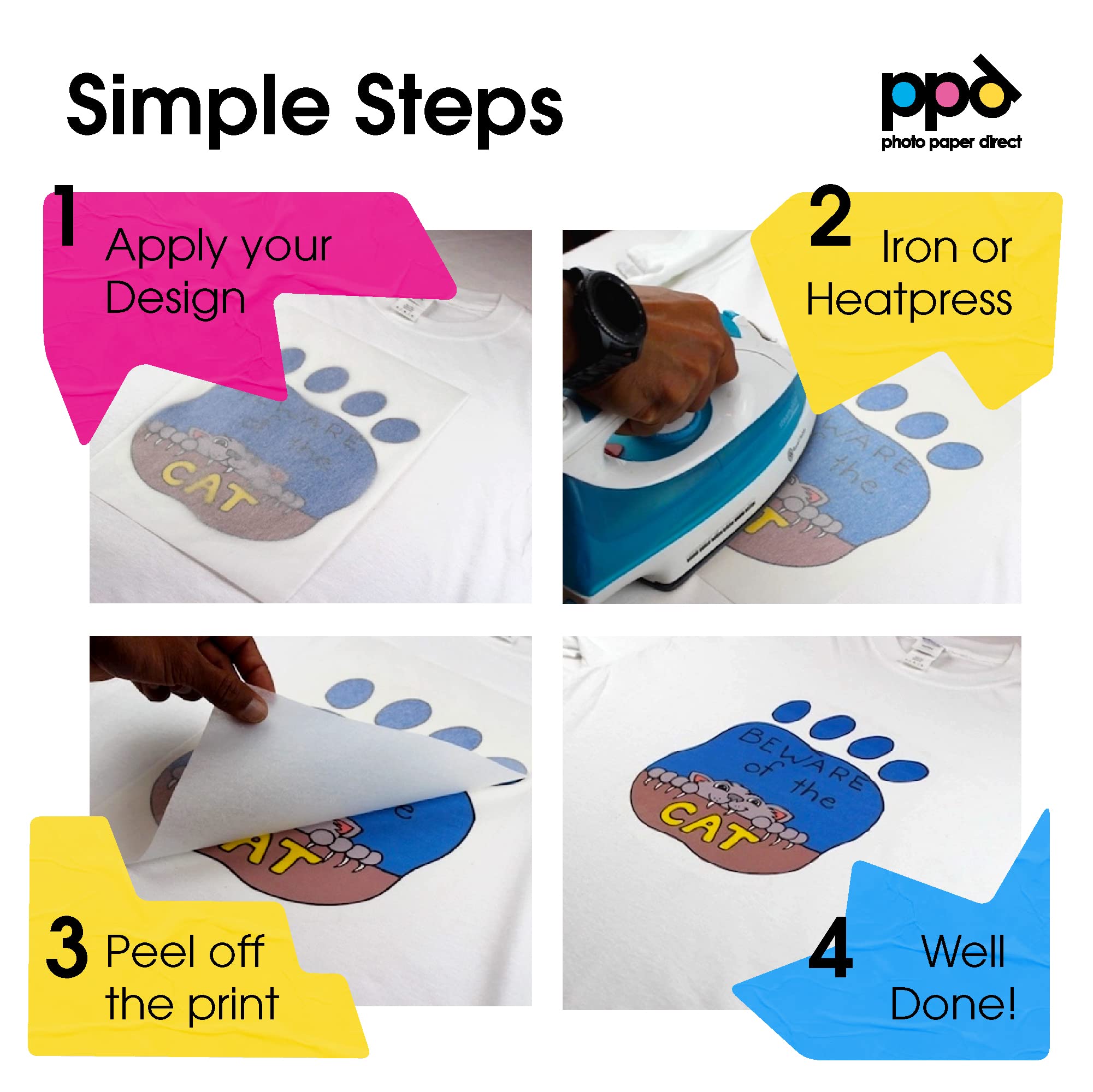 inkjet iron on transfer paper