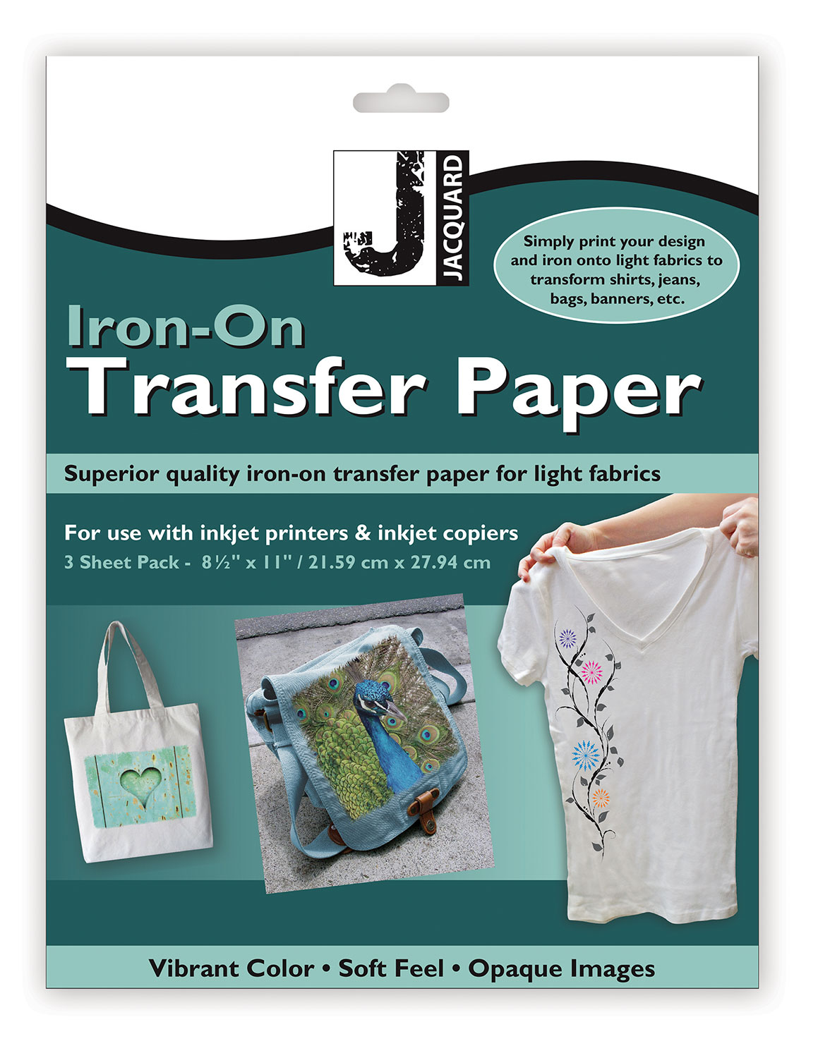 inkjet iron on tshirt transfer paper