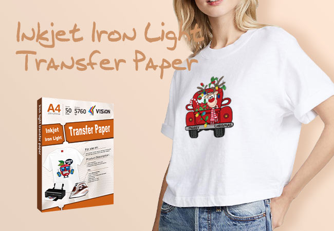 inkjet iron on tshirt transfer paper