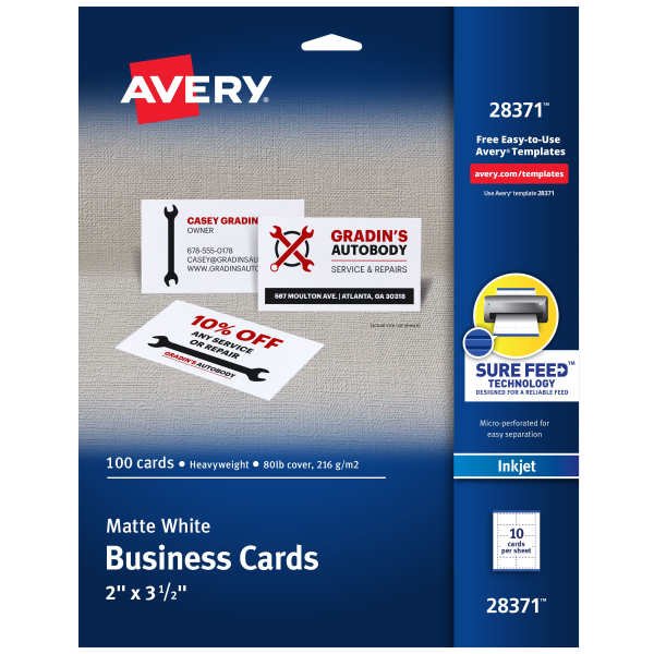 500pcs glossy White Blank inkjet printable PVC Card Waterproof ...