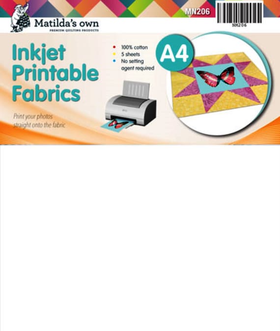 inkjet printable fabric labels