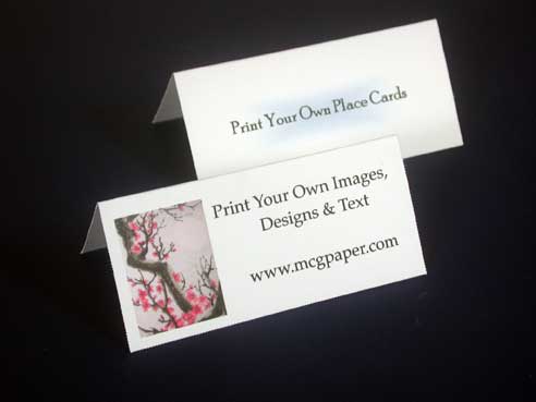 inkjet printable place cards