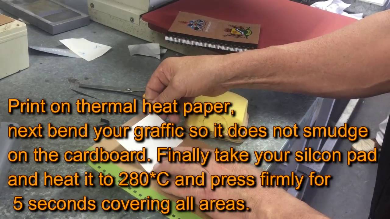 inkjet transfer paper for cardboard