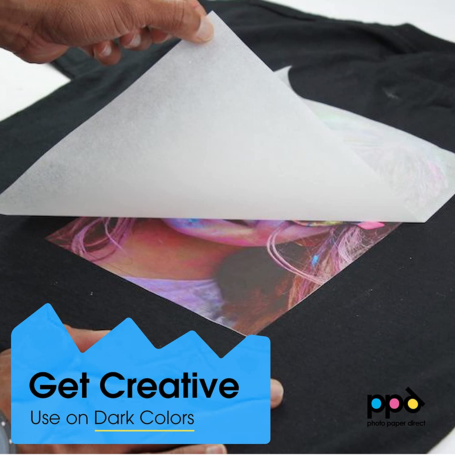 inkjet transfer paper for dark fabric